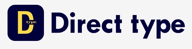 Direct type-logo