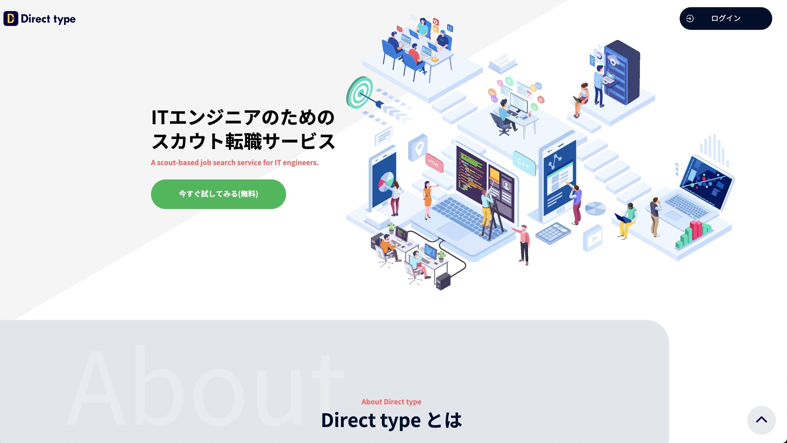 Direct type公式サイト